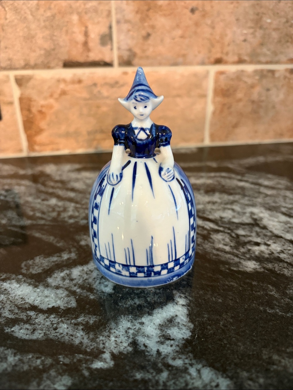 Delfts Blue Handpainted Bell